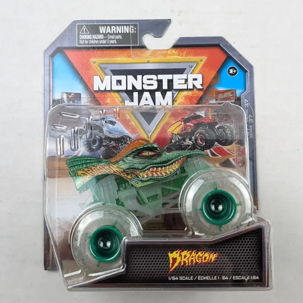 2023 Monster Jam Dragon Series 32 1:64 Diecast Truck New Sealed